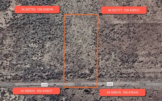 Aerial view — approximate parcel boundary